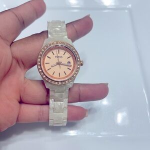 Will Negotiate…Rose Gold with Mother of Pearl Band